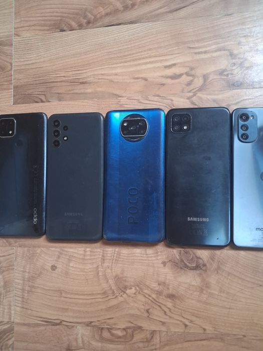 Telefony zestaw uszkodzone
