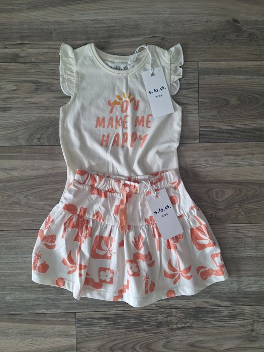 Komplet dziewczęcy nowy 98/104