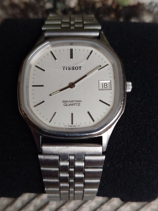 Tissot seaster, lata 80,Swiss made , vintage w stylu Seiko, Citizen, Casio