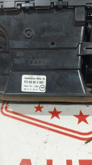 Difusor Saida de ar Central Audi A4 B8 A5 8T Original