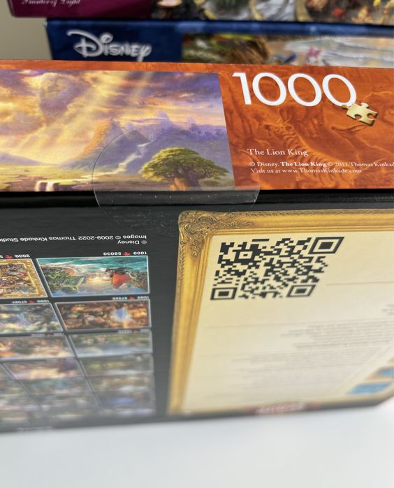 Puzzle NOVO Disney “O Rei Leão” 1000 peças
