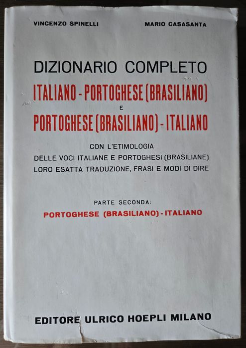 Dizionario Completo: Portoghese (Brasiliano) - Italiano (Vol. II)