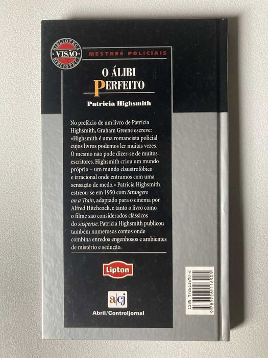 O Álibi Perfeito, de Patricia Highsmith