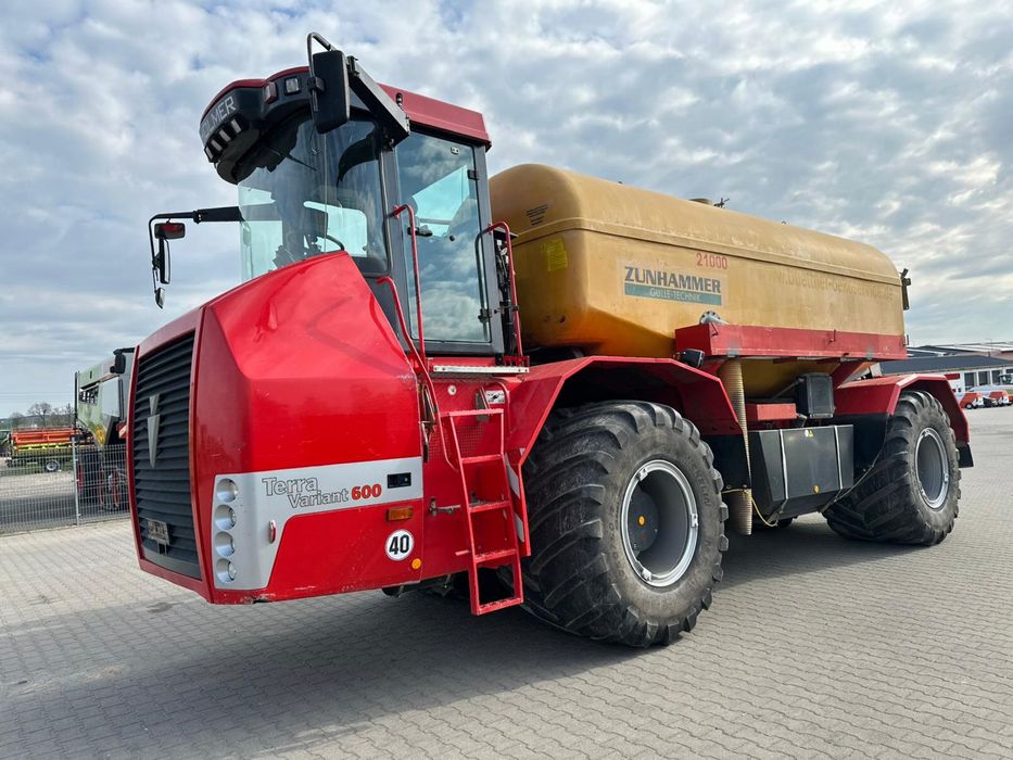 Holmer Terra Variant 600 Beczkowóz samojezdny, aplikator gnojowicy GPS