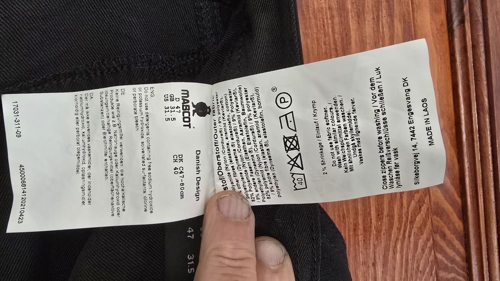 Mascot piękne spodnie jak nowe