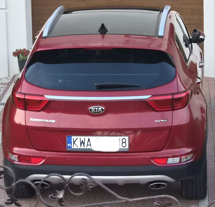 Kia Sportage IV gt-line 2016 bezwypadkowy