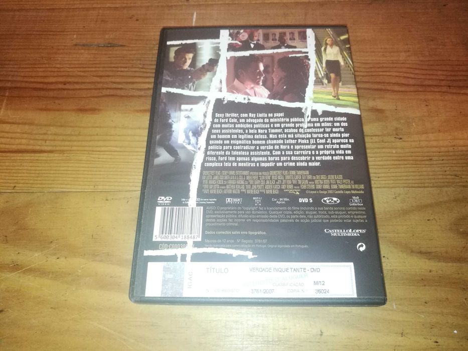 A VERDADE INQUIETANTE 	DVD (legendagem em Português)