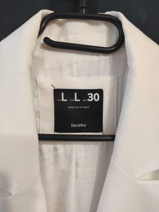 Marynarka z guzikami, ecru/śmietankowa