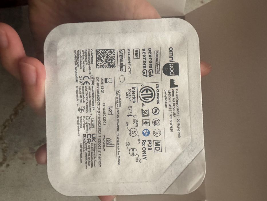 Omnipod 5 całe opakowanie 10 sztuk