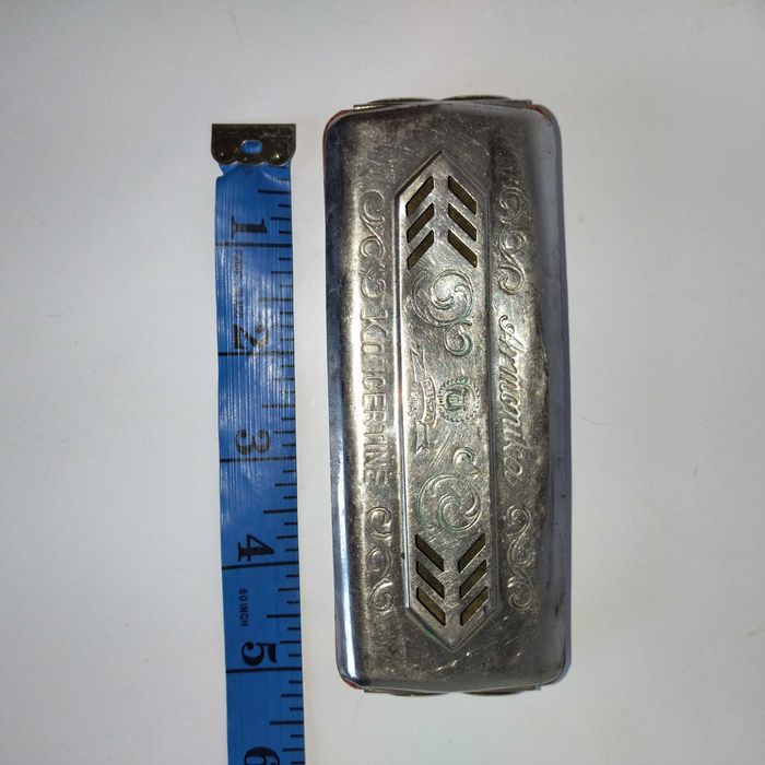 Винтажная губная гармоника armonika koncertine ausra kaunas Литва 1930