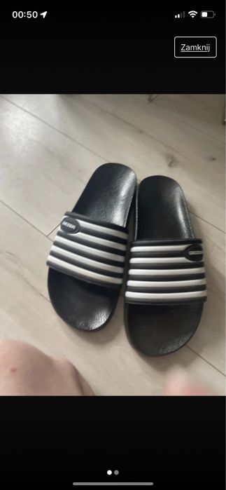 Klapki czarne letnie