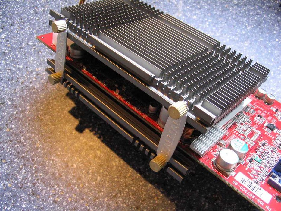 Cooler Passivo GPU Zalman ZN-80CHP - na caixa (vintage, retro)