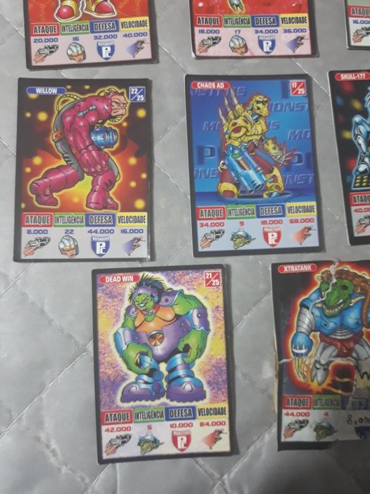 15 cromos Bolly kaos