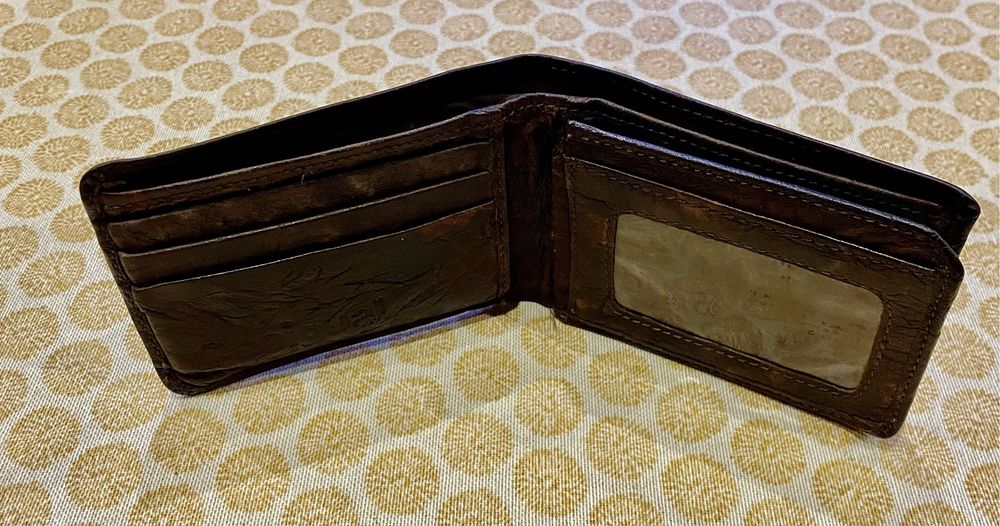 Carteira de Homem de pele