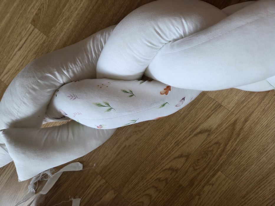 Warkocz gruby do łóżeczka 175 cm