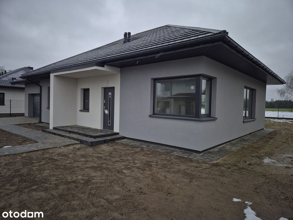Nowe Domy Parterowe z podwójnym garażem
