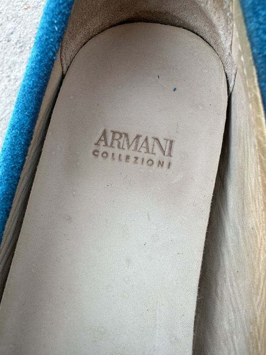 Продам чоловічі макасини Armani Collezioni розмір 42.