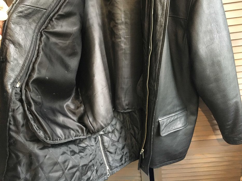 Куртка чоловіча натуральна шкіра осінь-зима Туреччина