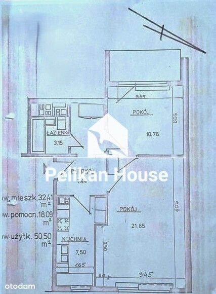 2 pokoje, loggia i ogródek 60m2