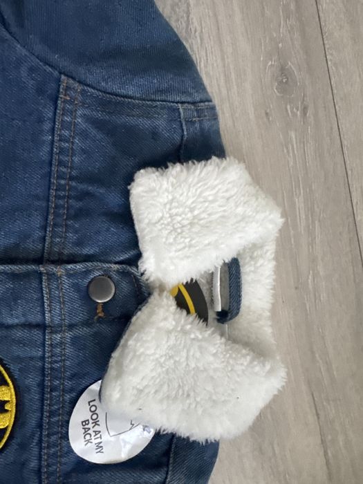 Kurtka jeans niemowlęca