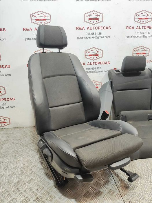 Conjunto Bancos Pele Tecido BMW Séire 1 E81 3 Portas Pack M 2007 a 2011 Original