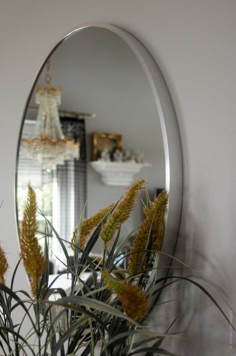 Lustro okrągłe podswietlane na dotyk ked zmienne 3 kolory fi : 90