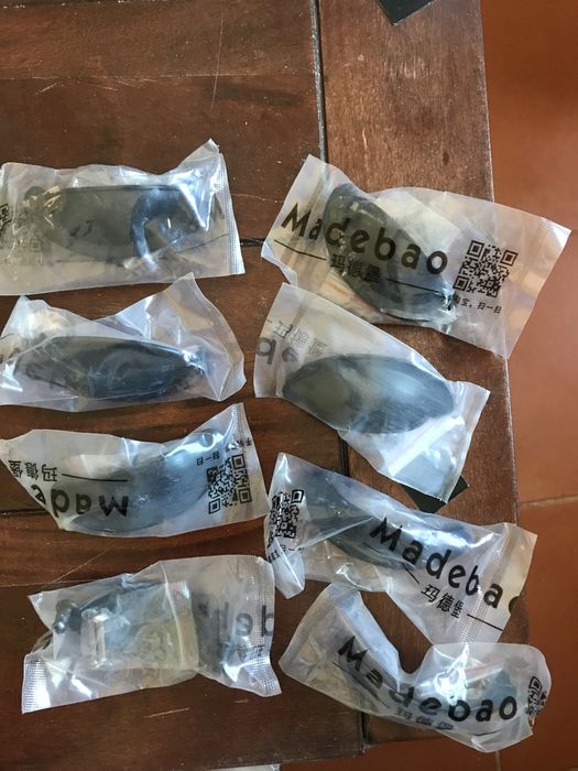 8 puxadores Asa ou concha