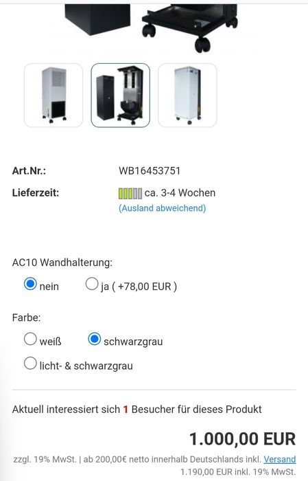 Очищувач повітря Veit AC10