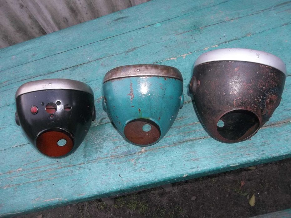 Фари до мотоциклів срср іж56,іж49,м72,к750,Рига13,мінськ,мт