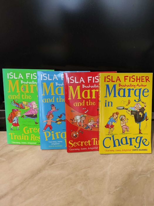 Книги англійською для дітей. "Marge in Charge" Isla Fisher