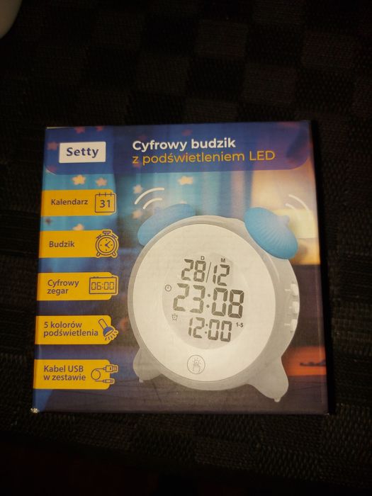 Budzik Zegar cyfrowy