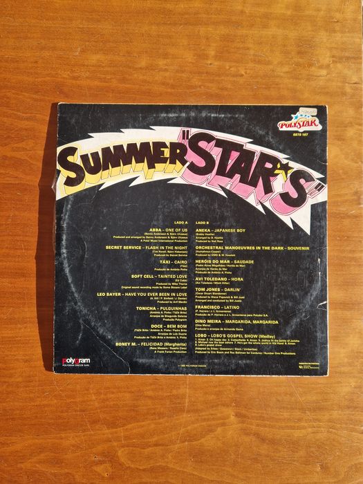 Disco Vinil "SummerStars", Polygram, 1982