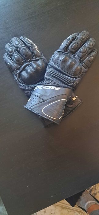 Luvas Motard Ixon em Pele