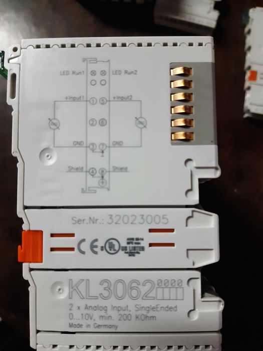 Modulos Beckhoff KL1002,KL2012,KL2032,KL3062,KL4002,KL9010,KL9100.
