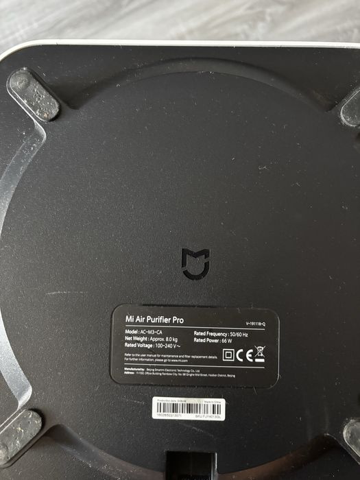 Oczyszczacz powietrza Mi Air Purifier Pro