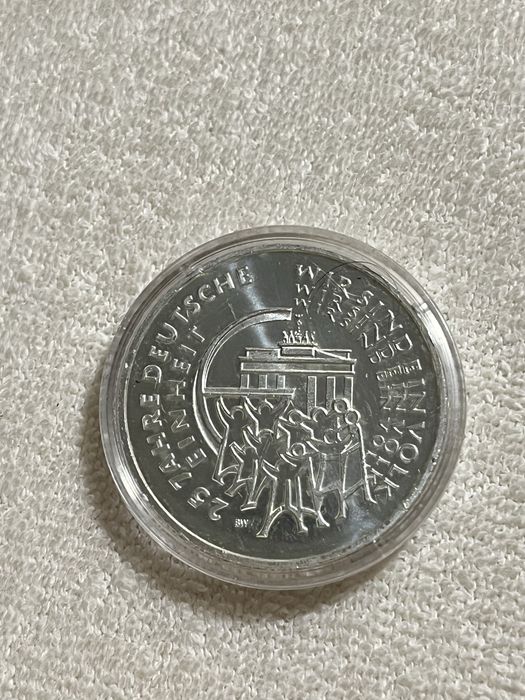 Moneta srebna 25 euro 2015 zjednoczenie Niemiec