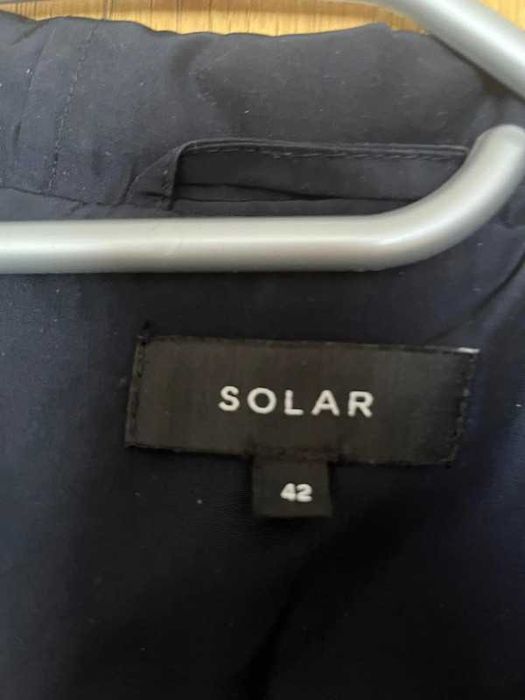 Solar płaszcz granatowy 42