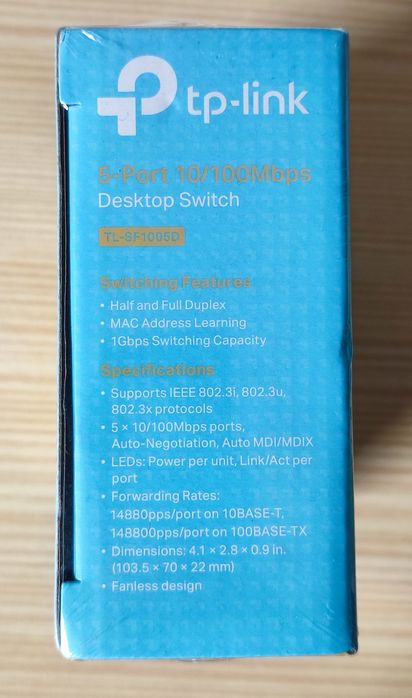 TP-Link TL-SF1005D Desktop Network Switch446842510970071043
