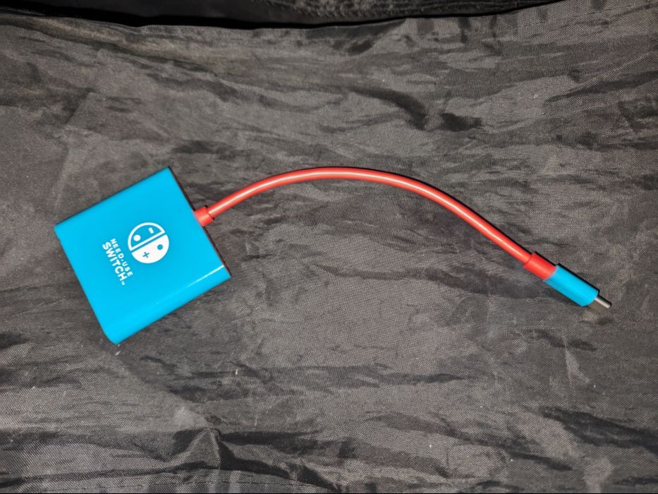 Nintendo Switch Need-Use adapter HDMI USB USB-C