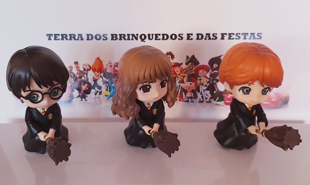 Conjunto 3 pcs Figuras Harry Potter (Portes Incluídos)