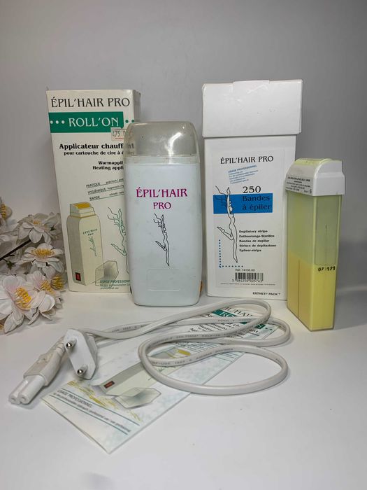 Набір для воскової депіляції Epil'Hair Pro з касетним воскоплавом