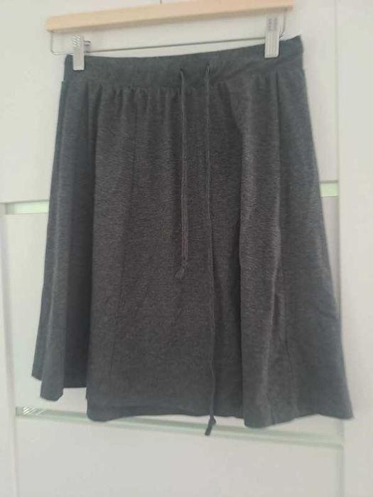 Cropp L 40 szara spódnica z koła lato krótka