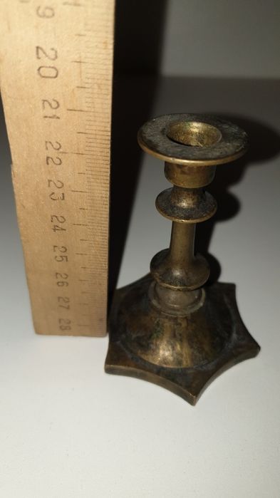 Два подсвечника,  старинные.