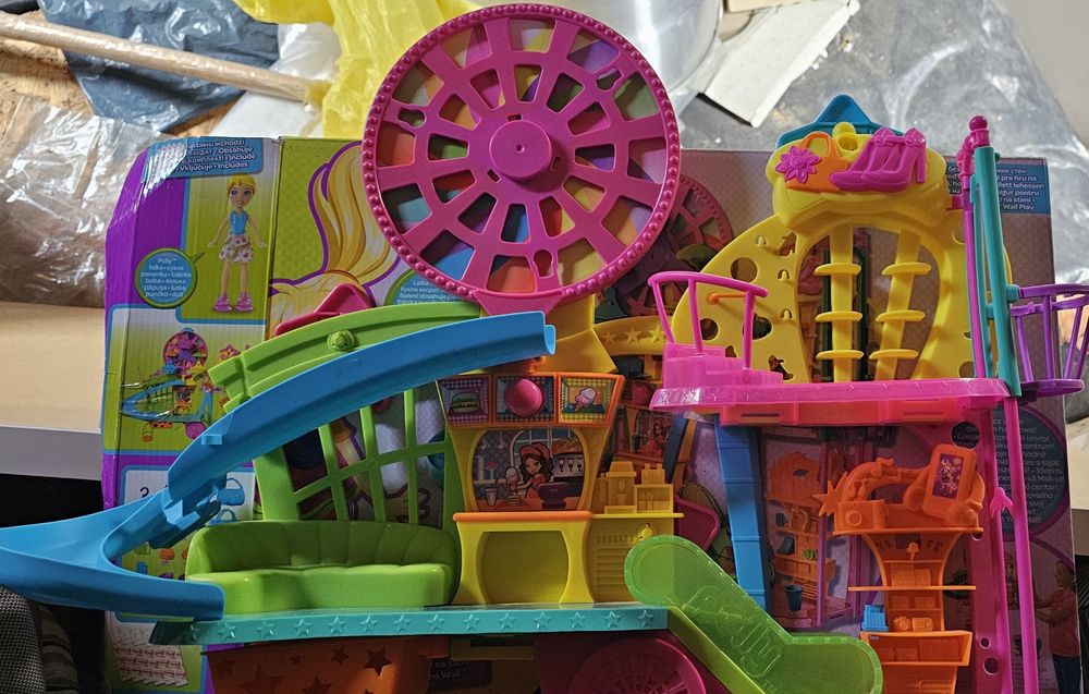 Polly pocket wall party zabawka centrum handlowe