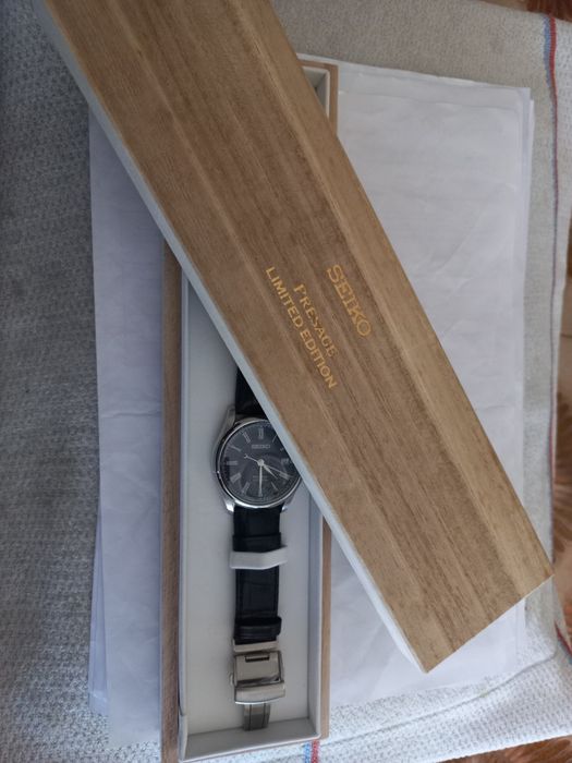 Seiko presage shippo enamel série limitada 2500 unidades