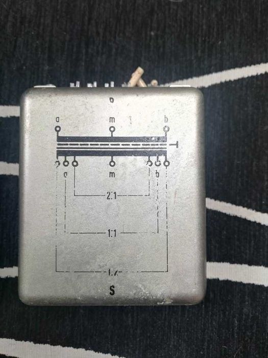 Pair vintage Telefunken NFLÜ 325 600ohm line transformers