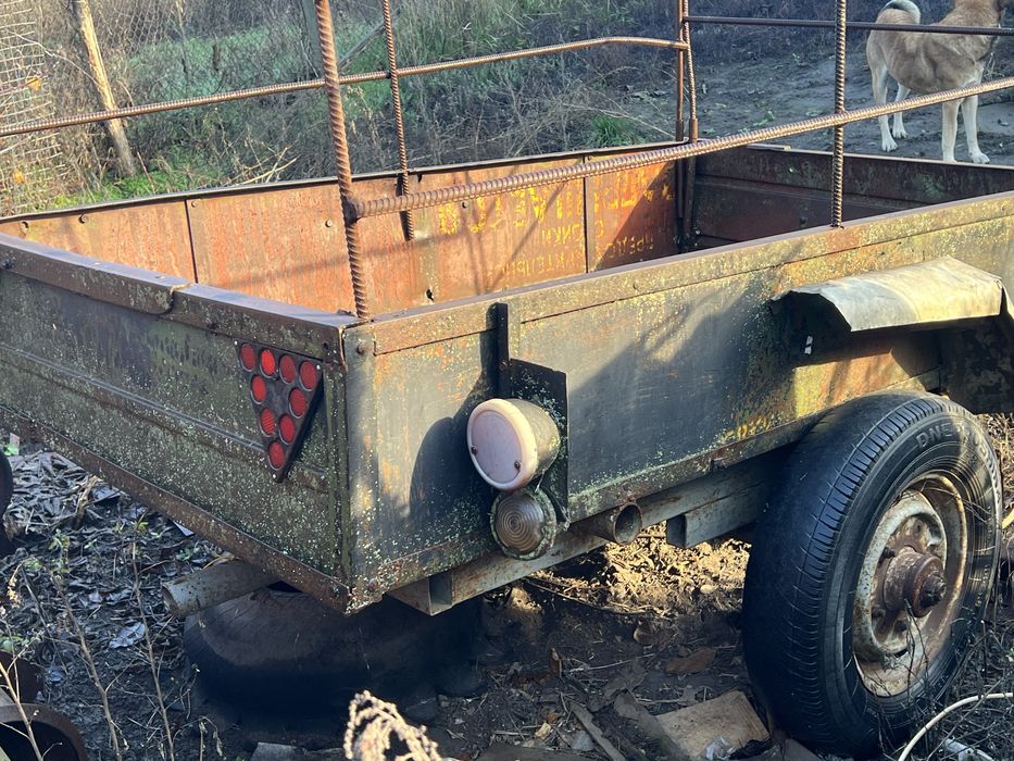 Москвич пикап с прицепом