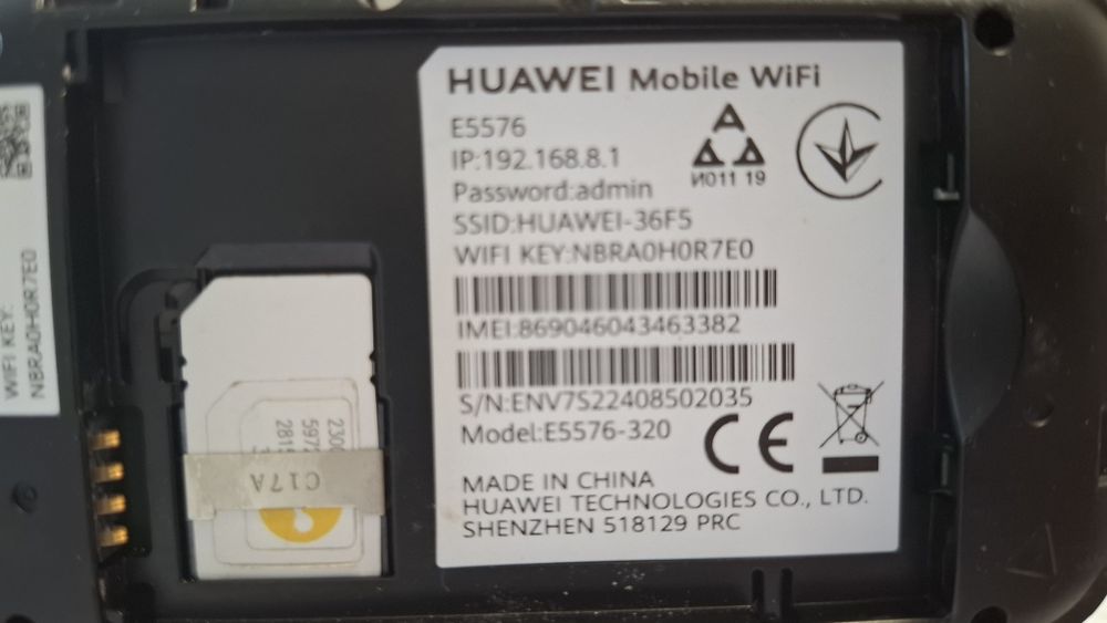 Мобільний Wi-Fi роутер Huawei