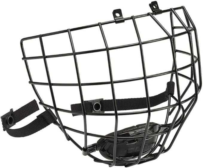 Hokejowa krata do kasku CCM Senior FM 70 rozmiar M czarna nowa komplet