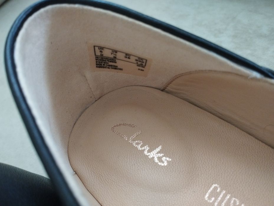 Туфлі Clarks. Розмір: 38